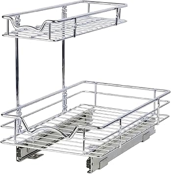 HOLDN STORAGE Under Sink Organizers and Storage, 11" W x 18" D x 15" H