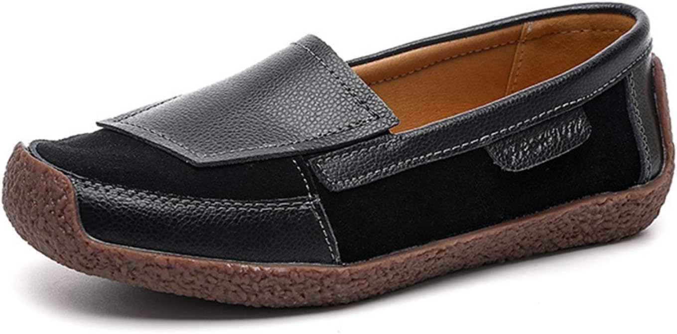 PANLON] モカシン レディース ブラック スリッポン 蝶結び ローファー フラットシューズ ママシューズ コンフォート 通気 PANLON]  レディース 可愛い モカシン 厚底 シューズ スリッポン ナースシューズ ローファーシューズ 厚底スリッポン 厚底 モカシン レディース ... [PANLON] モカシンシューズ レディース 歩きやすい ローヒール ぺたんこ 厚底 ローファー スリッポン 柔らかい 滑り止め