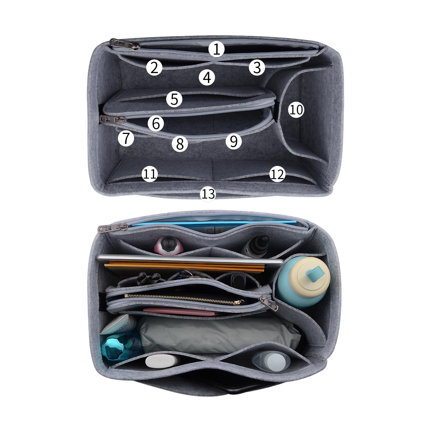 Gancio Per Carrello Spesa - Con Velcro Regolabile, Per Appendere Borse, Materiale Durevole - Foto 8