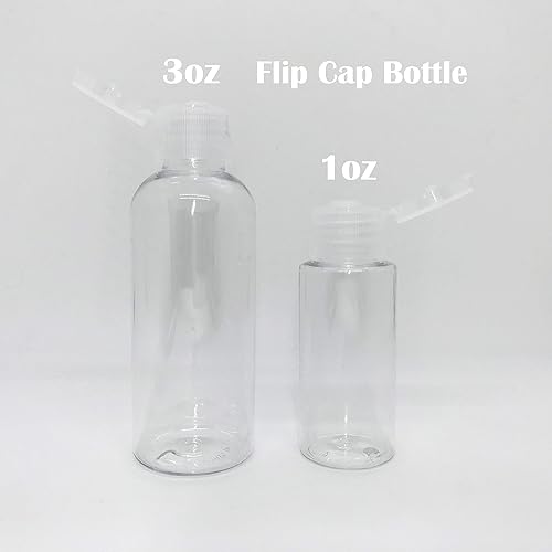 Miniatura 5 de Juego de 4 botellas de viaje con bolsa con cremallera para artículos de tocador, champú, acondicionador, loción, gel de baño, líquido a prueba de