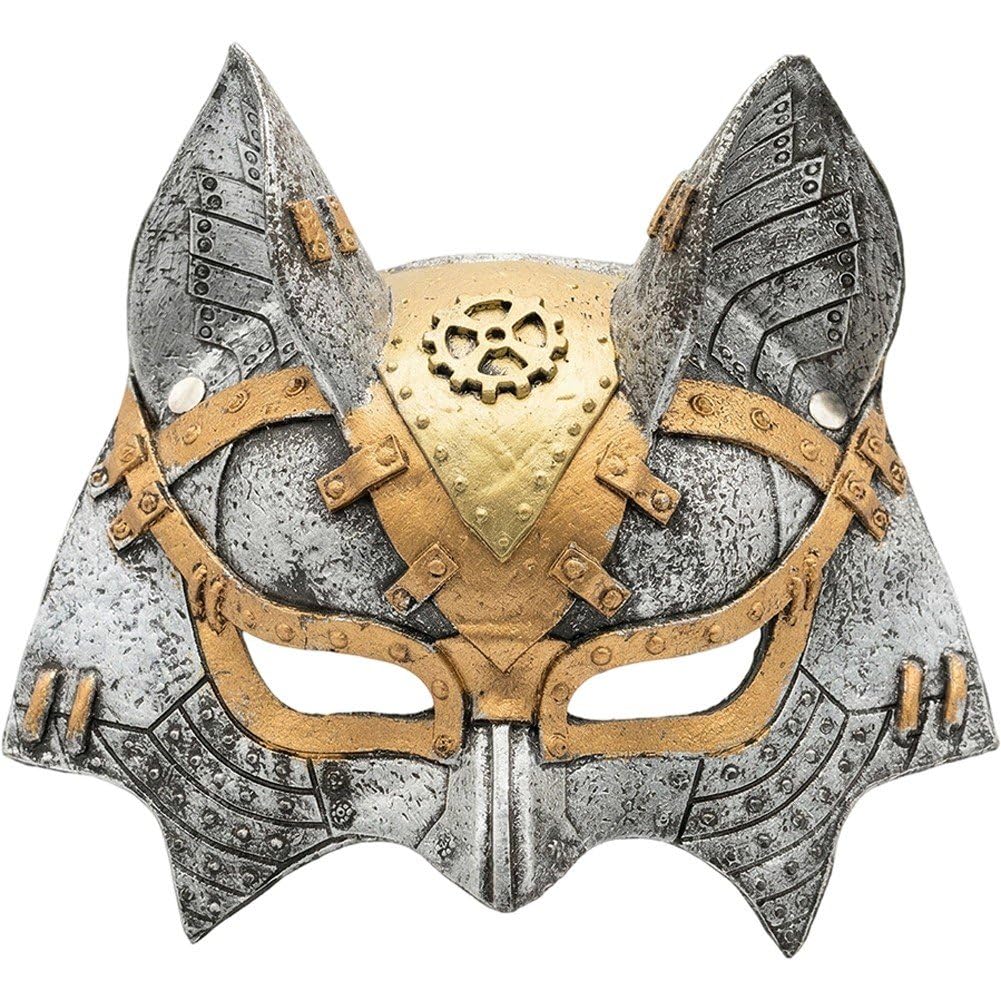 Realistic Full Cover Adult Therian Animal Mask, Fancy Dress Prop for Halloween Masquerade Cosplay Theme Party