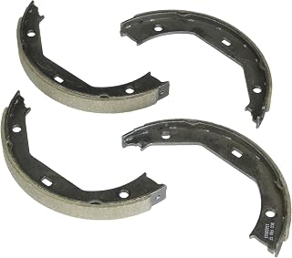 BOSCH BS831 Blue Parking Brake Shoe Set | Compatible with Select BMW 135, 325, 328, 330, 335, 340, 428, 430, 435, 440, 525, 528, 530, 540, M2/3/4, X1 + More
