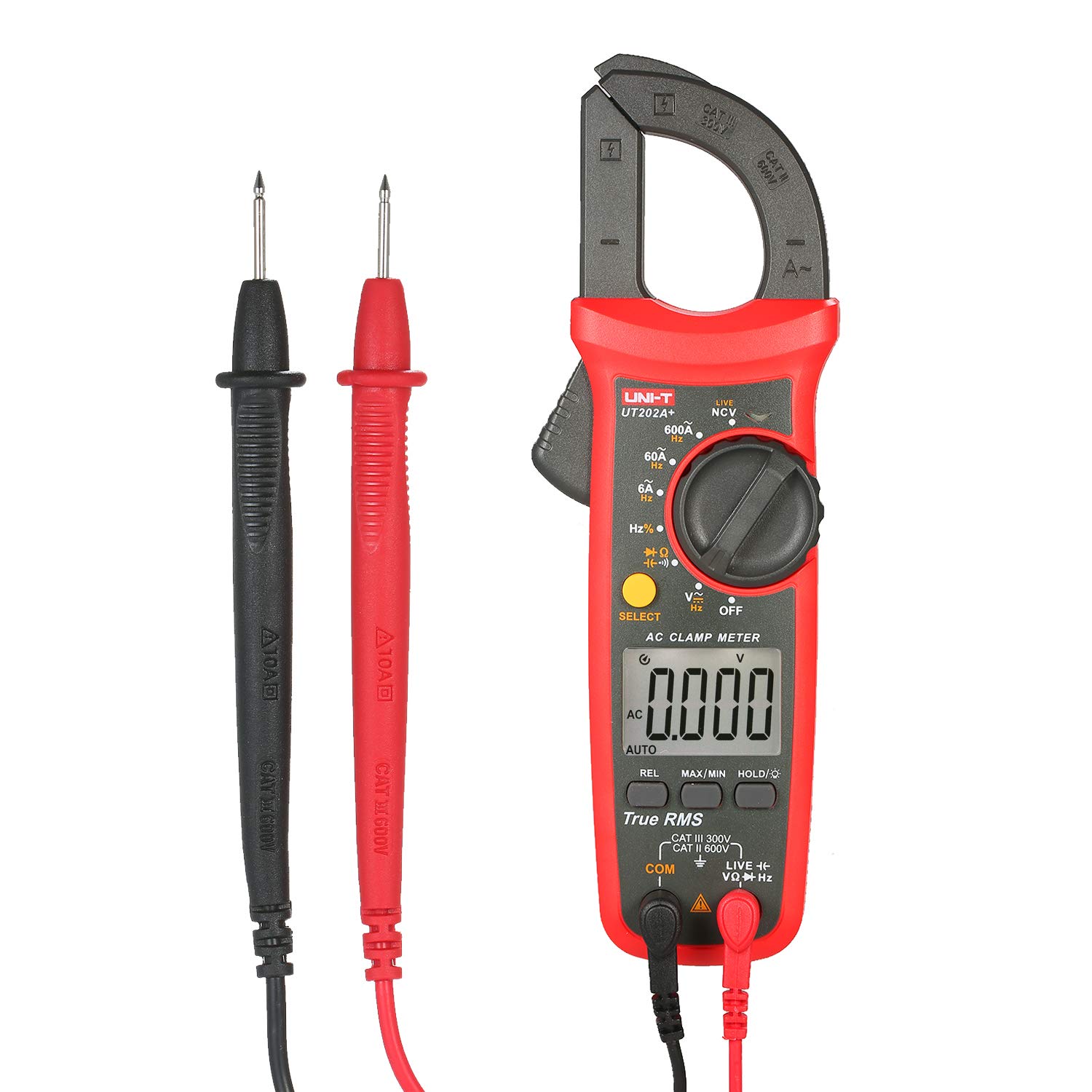 6000 Counts Digital Clamp Meter True RMS Multimeter Clamp Ammeter Voltage Meter NCV Test Universal Meter Tester
