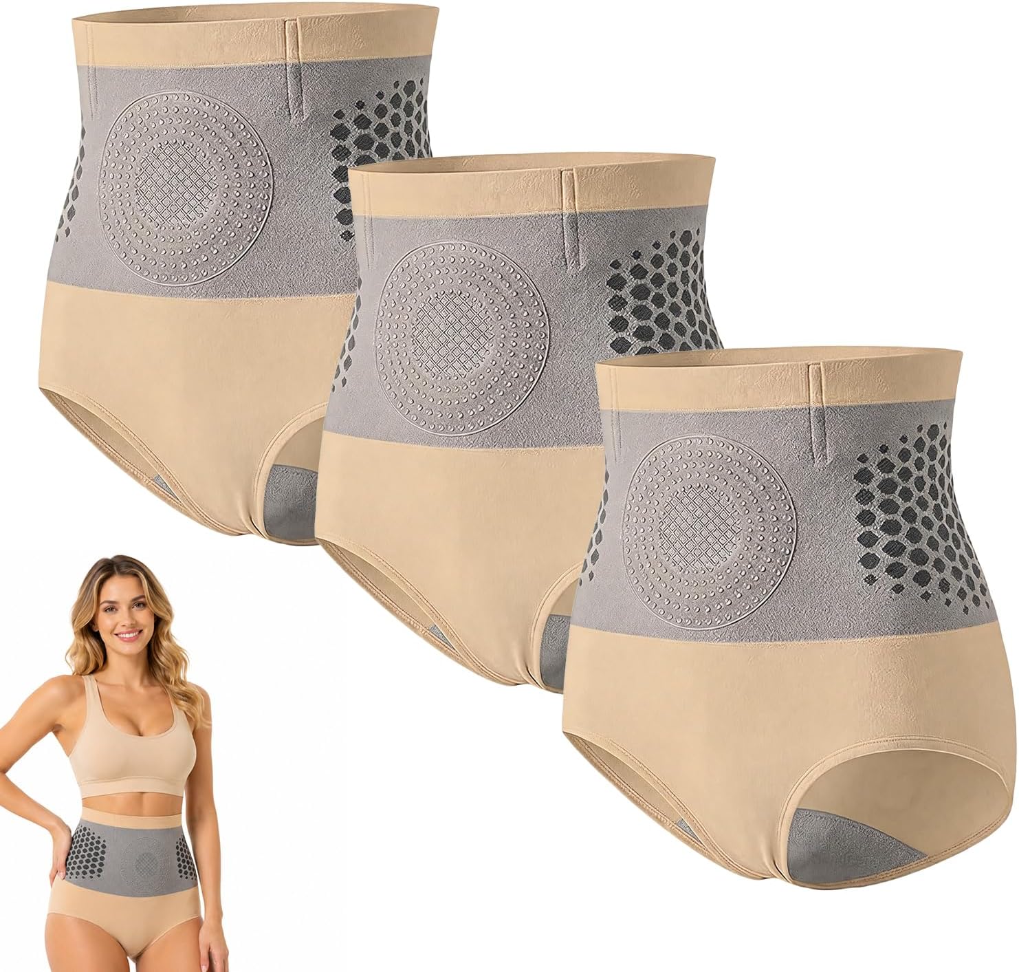 4-in-1 Micro-Particle Sculpting Shorts, Moringa and Berberine Shorts, Thermogenic Sculpting Short