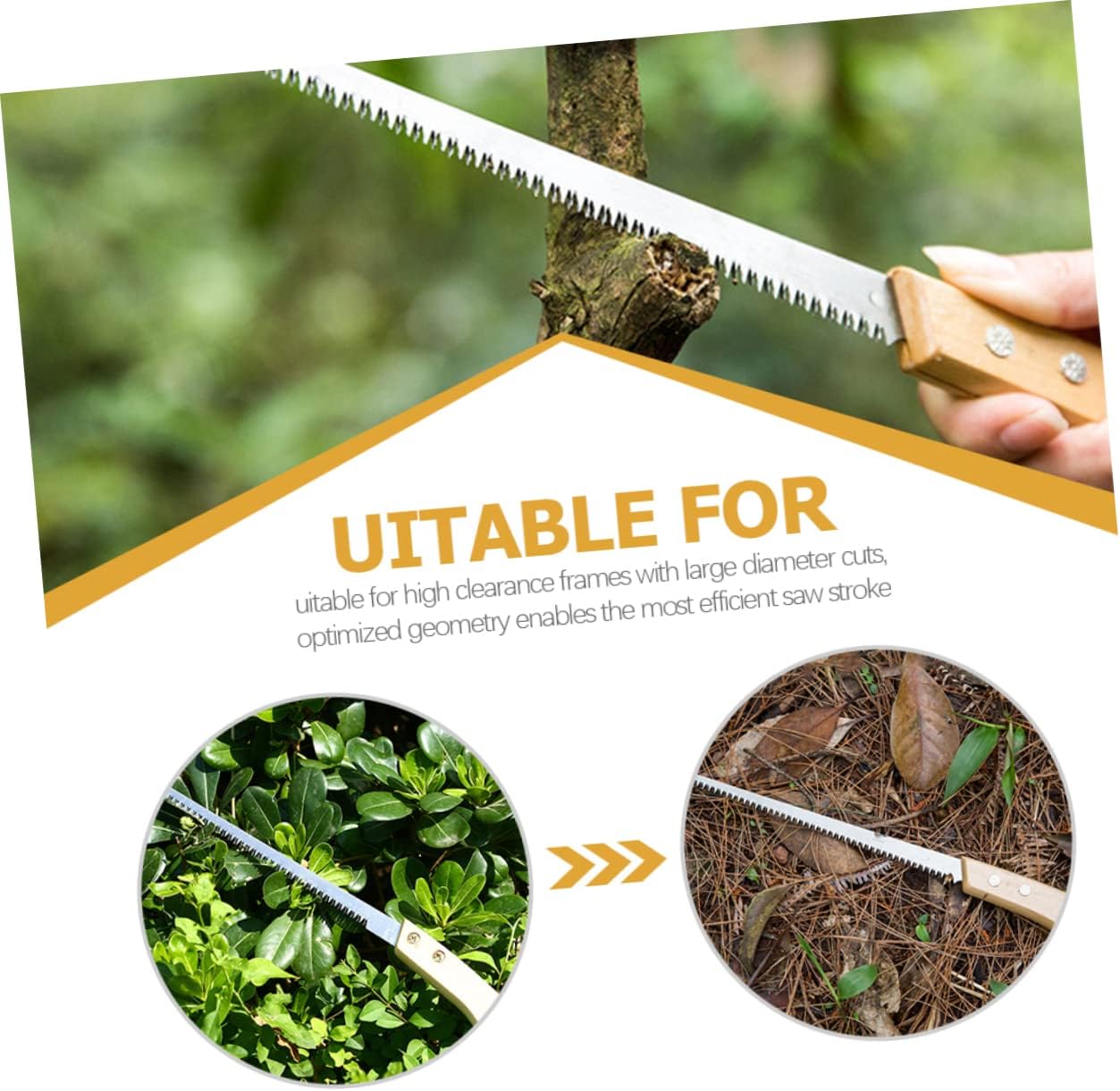 Happyyami 6 Pcs Garden Pruning Saw Tools Mini Saw for Crafts Wood Saw Hand Tree Saw Hand Saws Hand Held Saw Wood Cutter Metal Cutting Saw Small Saw Cutting Machine Pocket Manganese Just