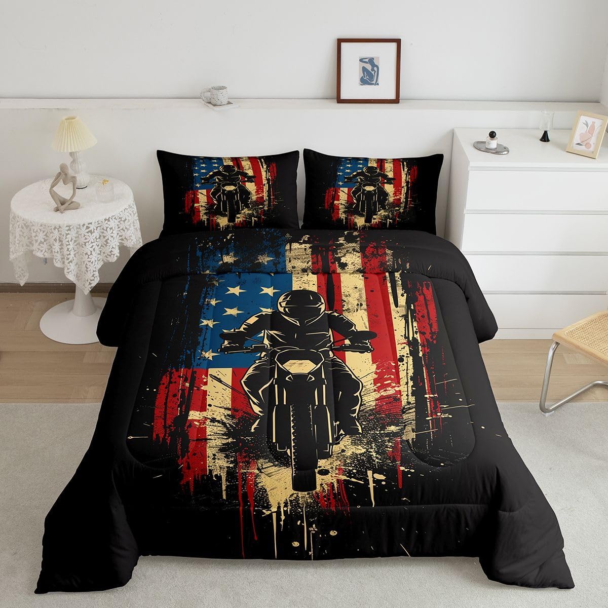 Feelyou Parrot Bedding Set for Kids Boys Girls Twin Size Wild Birds Comforter Set Ultra Soft Cute Animal Theme Comforter Seaside Birds Duvet Quilt Bedroom Decor Animals Quilt