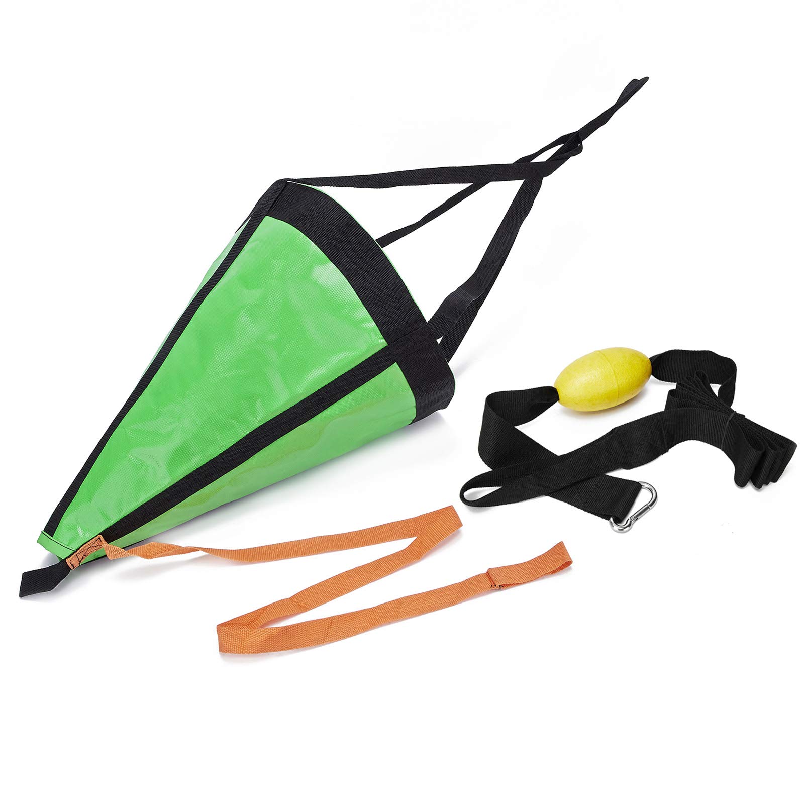 Drift Sock Sea Anchor Drogue with Harness Buoy, Sea Brake for Marine Boat/Yacht/Jet Ski
