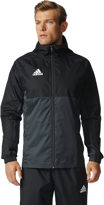 adidas Mens Soccer Tiro 17 Rain Jacket Small