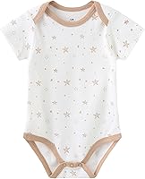 Vista 5 de Conjunto de canastilla para bebé, 9 piezas, conjunto de mamelucos y pantalones, conjunto de regalo unisex para bebé