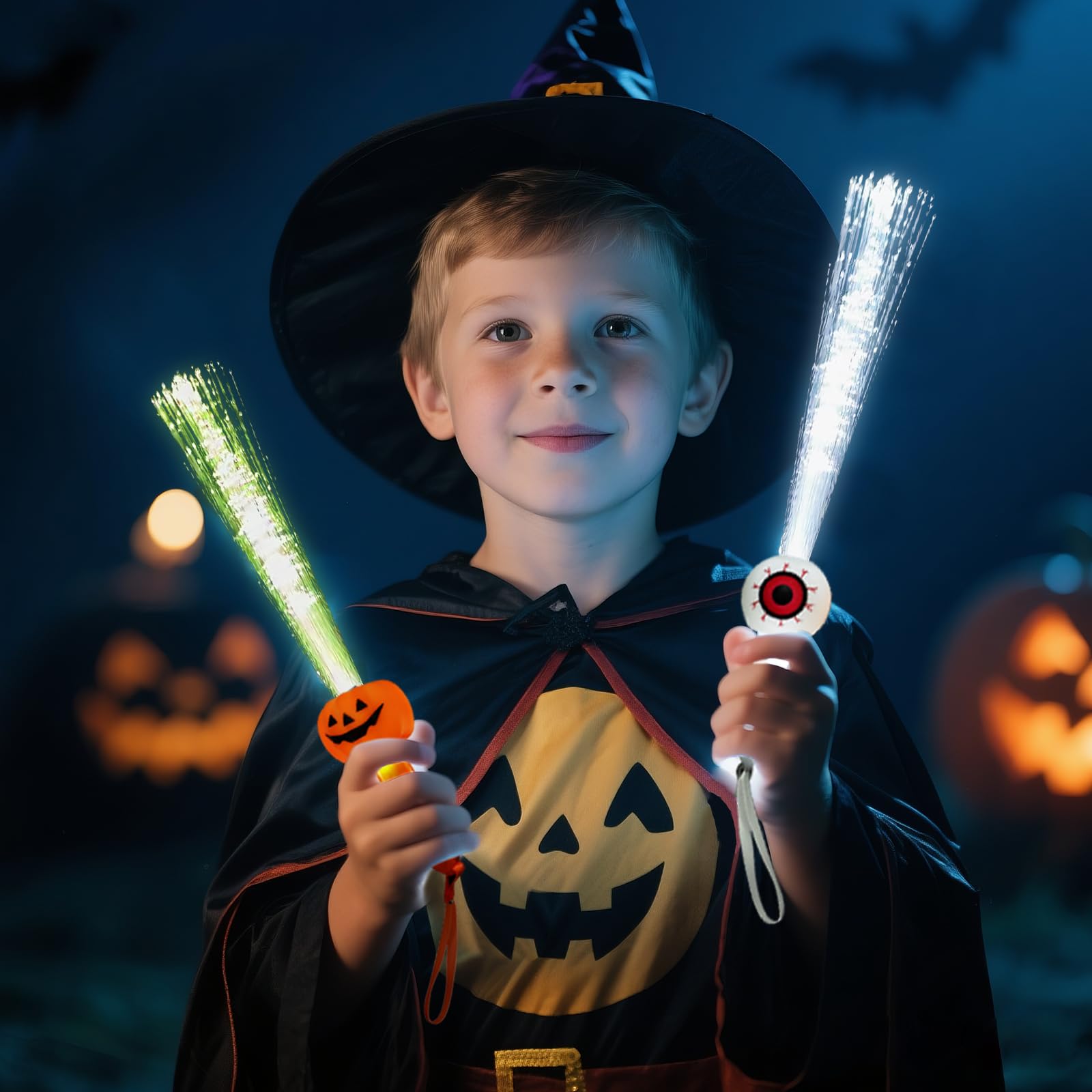 LifBetter 42pcs Baton Lumineux Fluorescent Led Bâtons De Mousse Glow Stick Baton Lumineux Led Mariage De Fête Halloween,Noël,festival,fête D'anniversaire