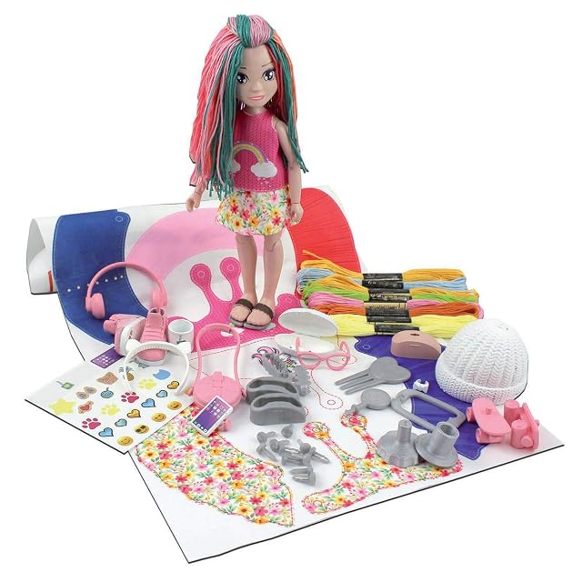 Foto 2 de 4 de Educa - My Model Doll Design Casual CREA y diseña tu muñeca, Incluye más de 150 Looks, A Partir de 6 años…