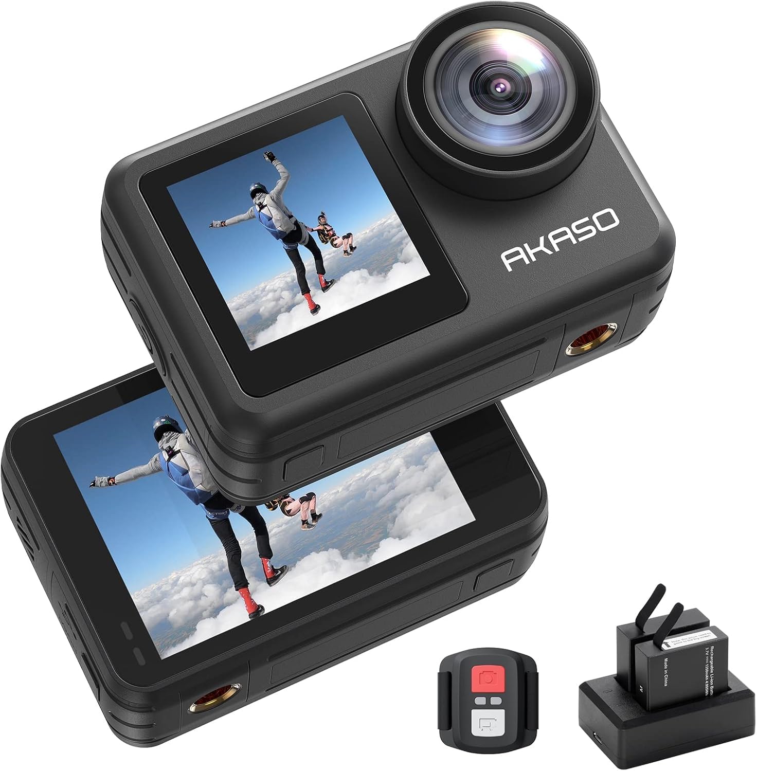 AKASO Brave 7 LE - Action Camera for Bike with 4k30FPS Dual Touch Screen