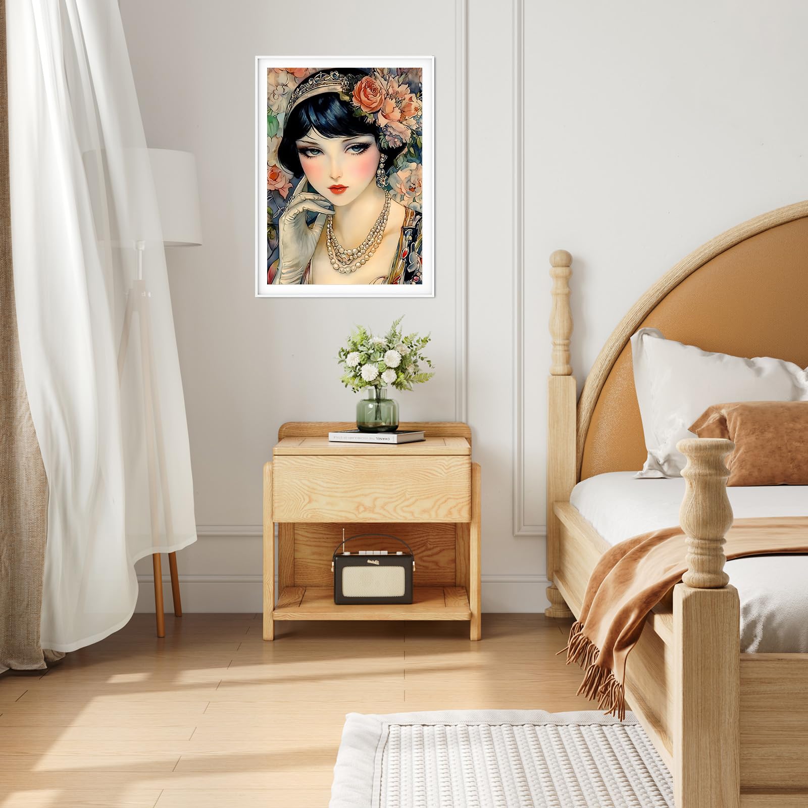 MAXBYE Vintage Diamond Painting Kit Für Erwachsene, 30x40cm – 5D Diamantbild, Komplett Mit Werkzeug, Vollfläche