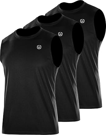 NELEUS Mens Dry Fit Workout Running Muscle Tank Top
