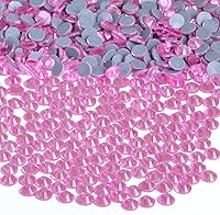 Vista 69 de Bymitel Hotfix - Gemas redondas de diamantes de imitación de cristal para manualidades, mezcla de 6 tamaños con kit de lápiz de cera, negro