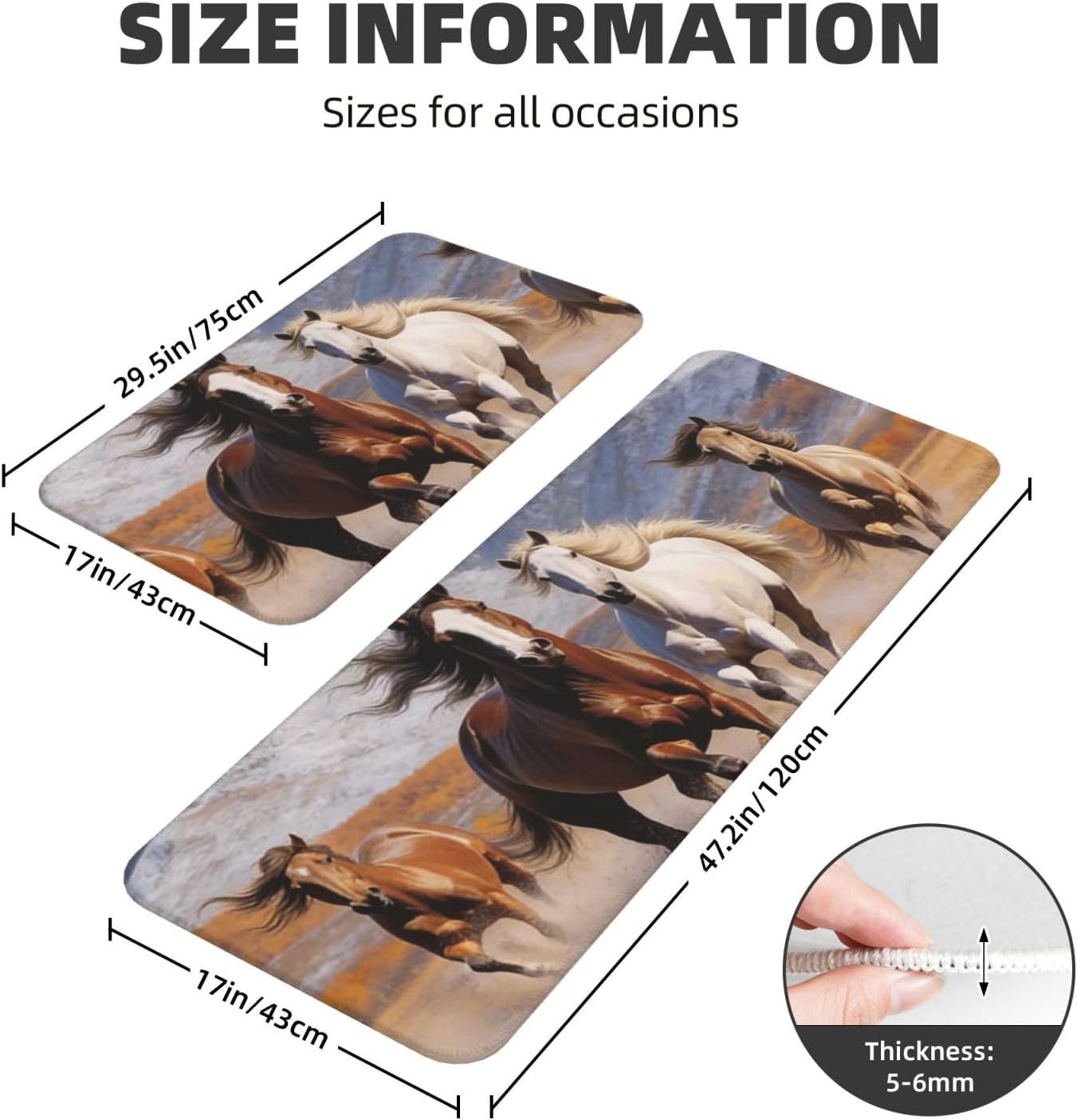 Kitchen Rugs Home Decor Kitchen Mats for Floor Anti Fatigue Kitchen Mats