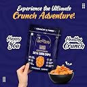 Evolve Soya Corn Chips Healthy Snacks for Kids, Adults | Gluten Free, High Protein, Vacuum Cooked, No Preservatives, Delicious Crunchy Snack - 100g Pack of 2 gallery image