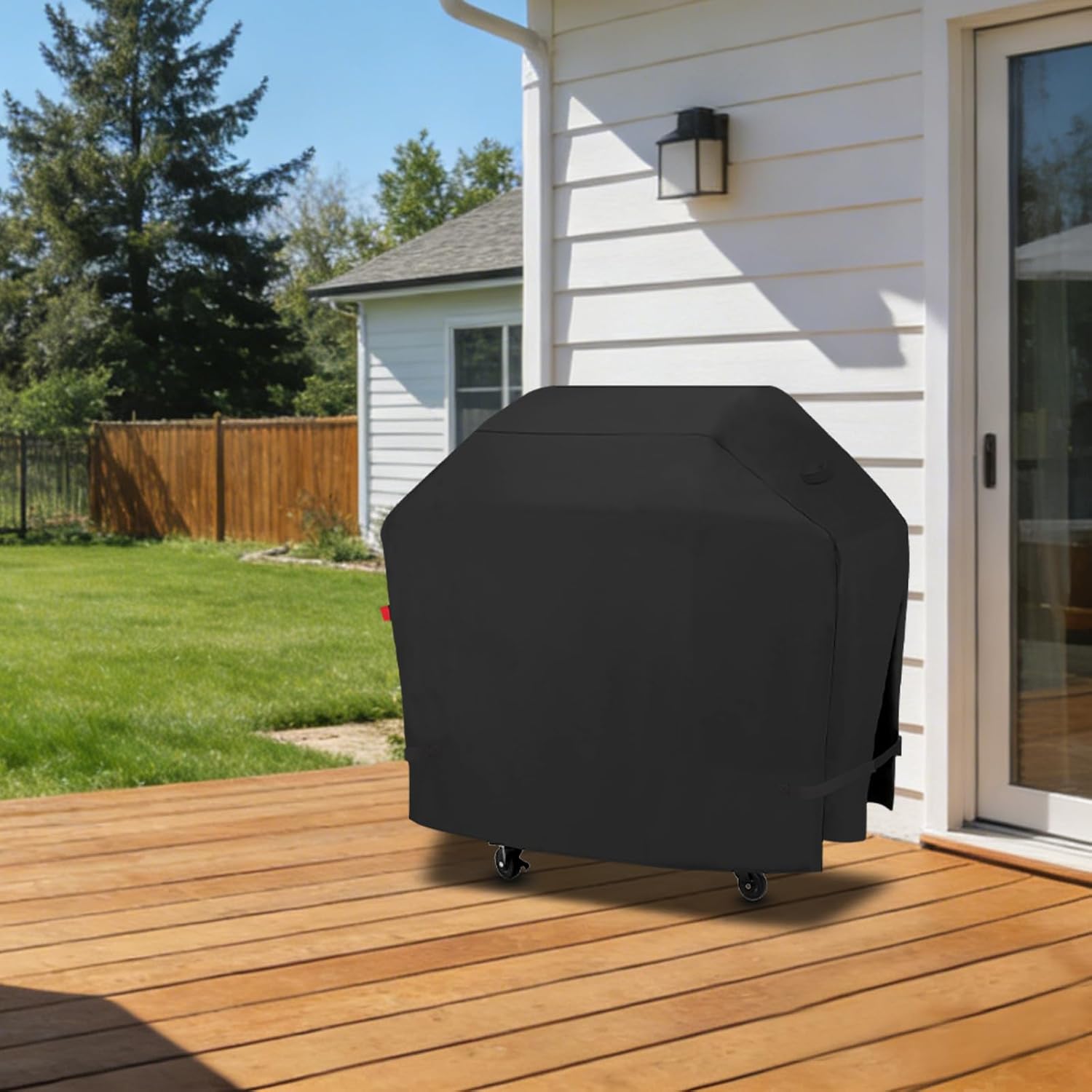 Outdoor Grill Cover for Royal Gourmet GA6402S 6-Burner Propane Gas Grill, 58 Inch Waterproof Grill Cover for 46" BBQ Gas Grill GA6402H/SG5002/SG6002R, 600D Heavy Duty Covers-58 x 26 x 45 Inches.