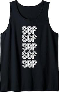 SGF Springfield Branson Airport Travel Tank Top