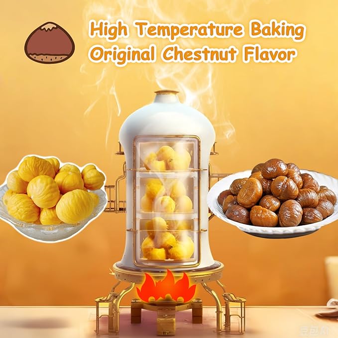 KachiKachi Castañas Tostadas Orgánicas Peladas Listas para Comer - Pack de 2 miniatura 5