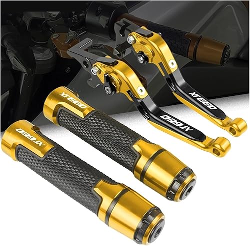 Miniatura 2 de Frenos de tambor de motocicleta para Yamaha XT660XR XT660X XT660R XT660 2004-2017 palanca de embrague de freno plegable ajustable para motocicleta,