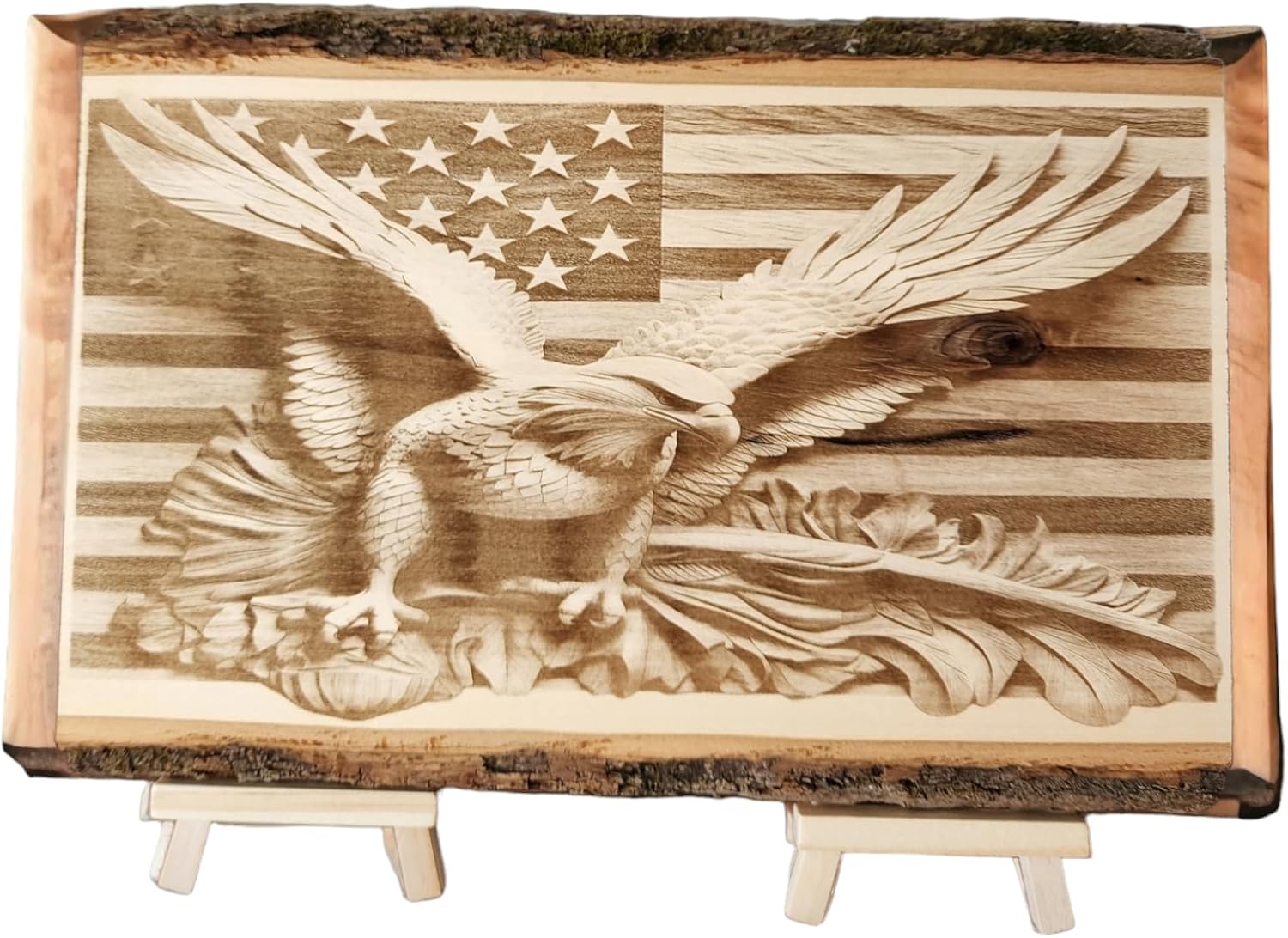 USA flag, bald eagle drawing, veteran gift, army gift, patriotic, usa flag wall decor, usa flag art