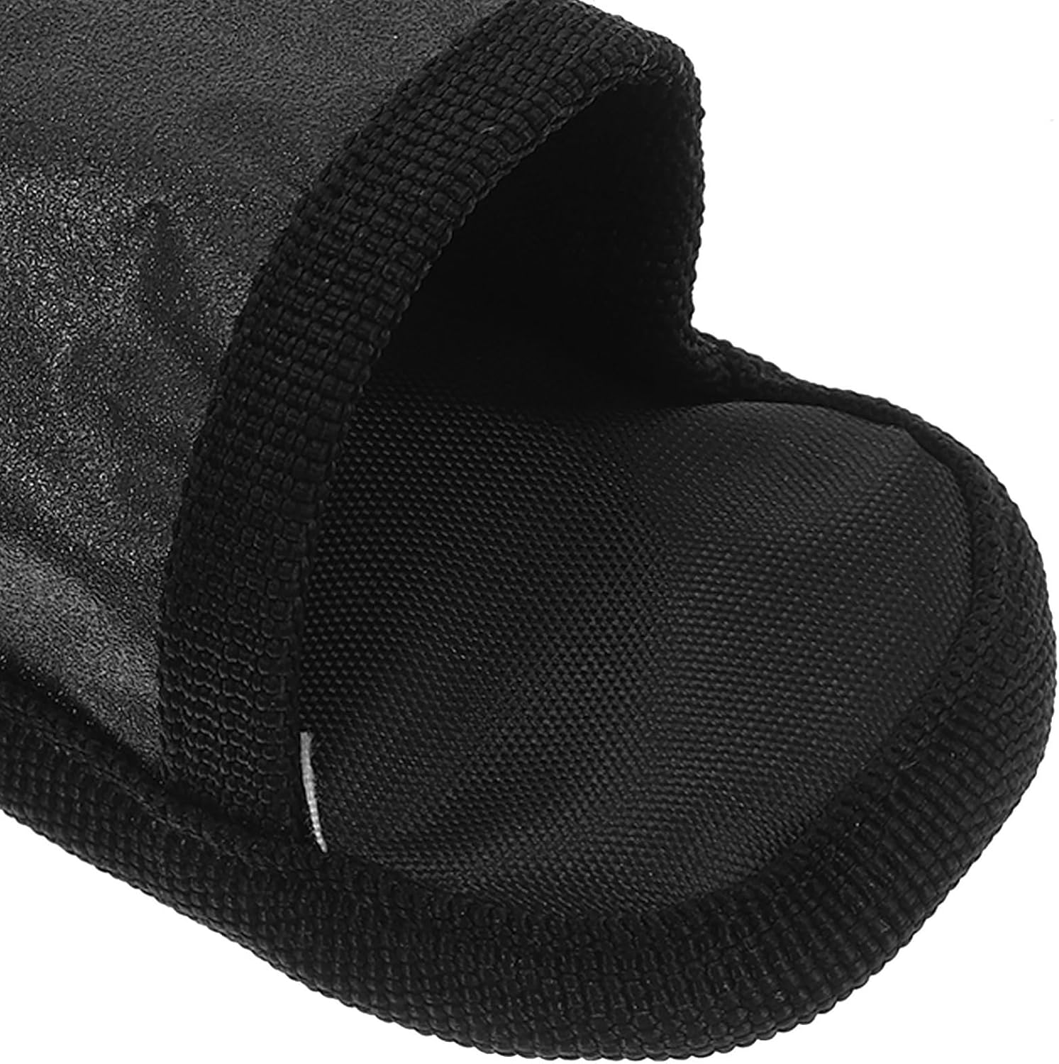 Breathable Fabric Folding Fan Packing Bag Convenient Leg Strap Design Tai Chi Fan Storage Kung Fu Practice for Indoor Use Black
