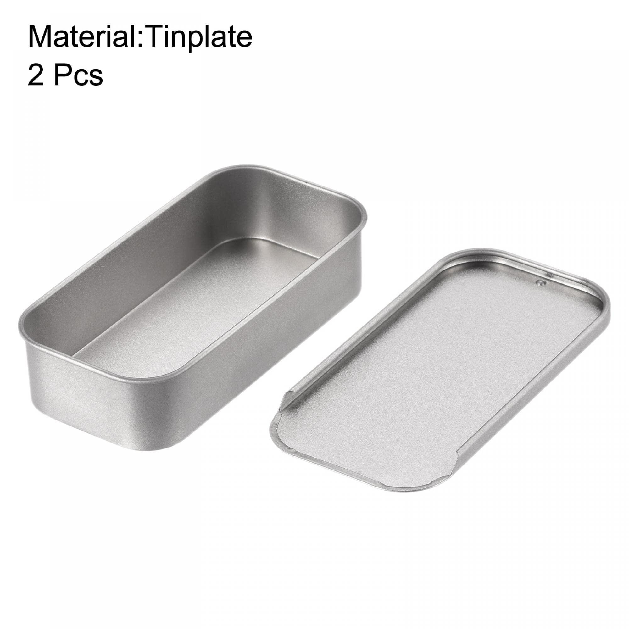 Amazon.com - uxcell Metal Tin Box, 2pcs 3.54