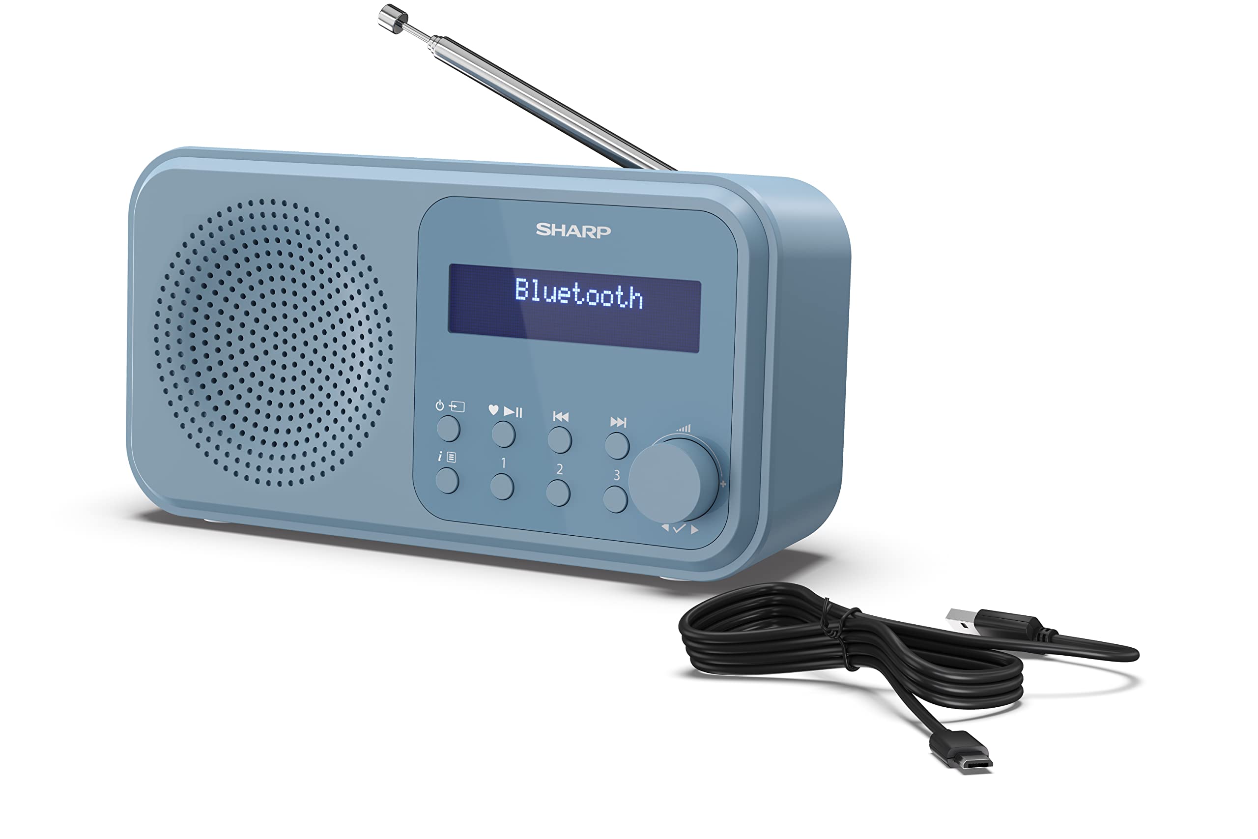 Sharp DR-P420(BL) Tragbares DAB+ Radio mit Bluetooth 5.3 – Bild 8