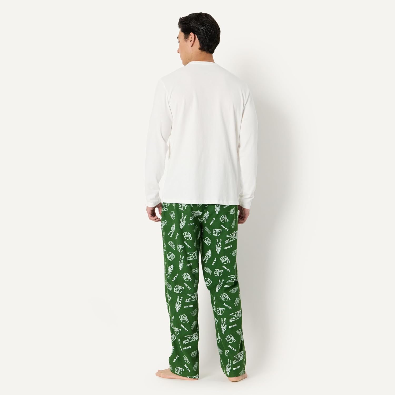Amazon Essentials Disney | Marvel | Star Wars Men's Flannel Pajama Sleep Sets