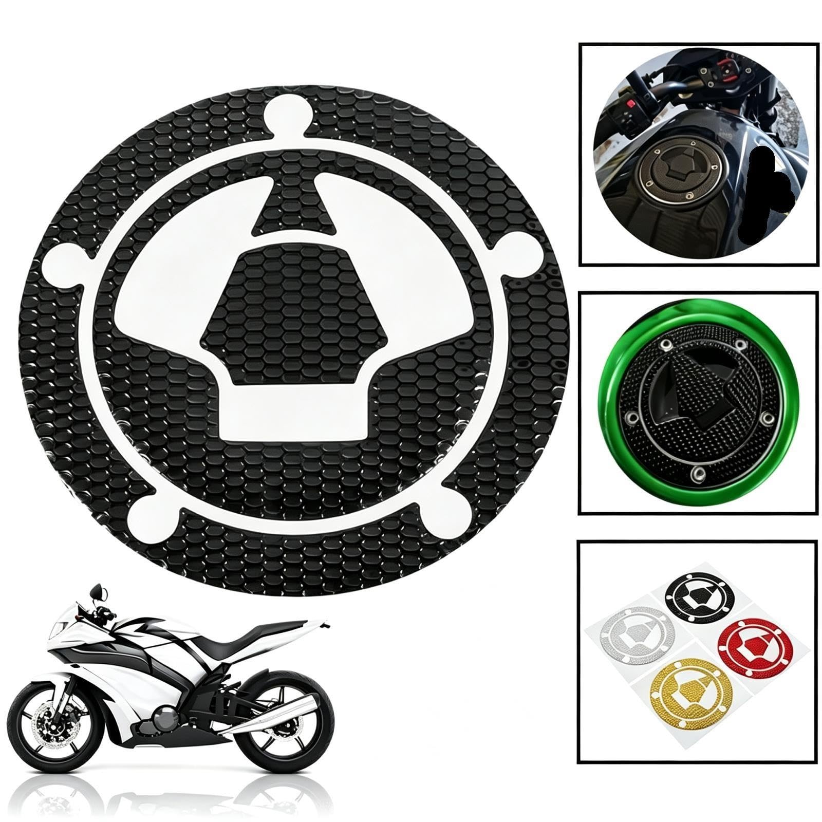Motorrad-3D-Kraftstofftank-Pad-Aufkleber Für Für ZZR1400