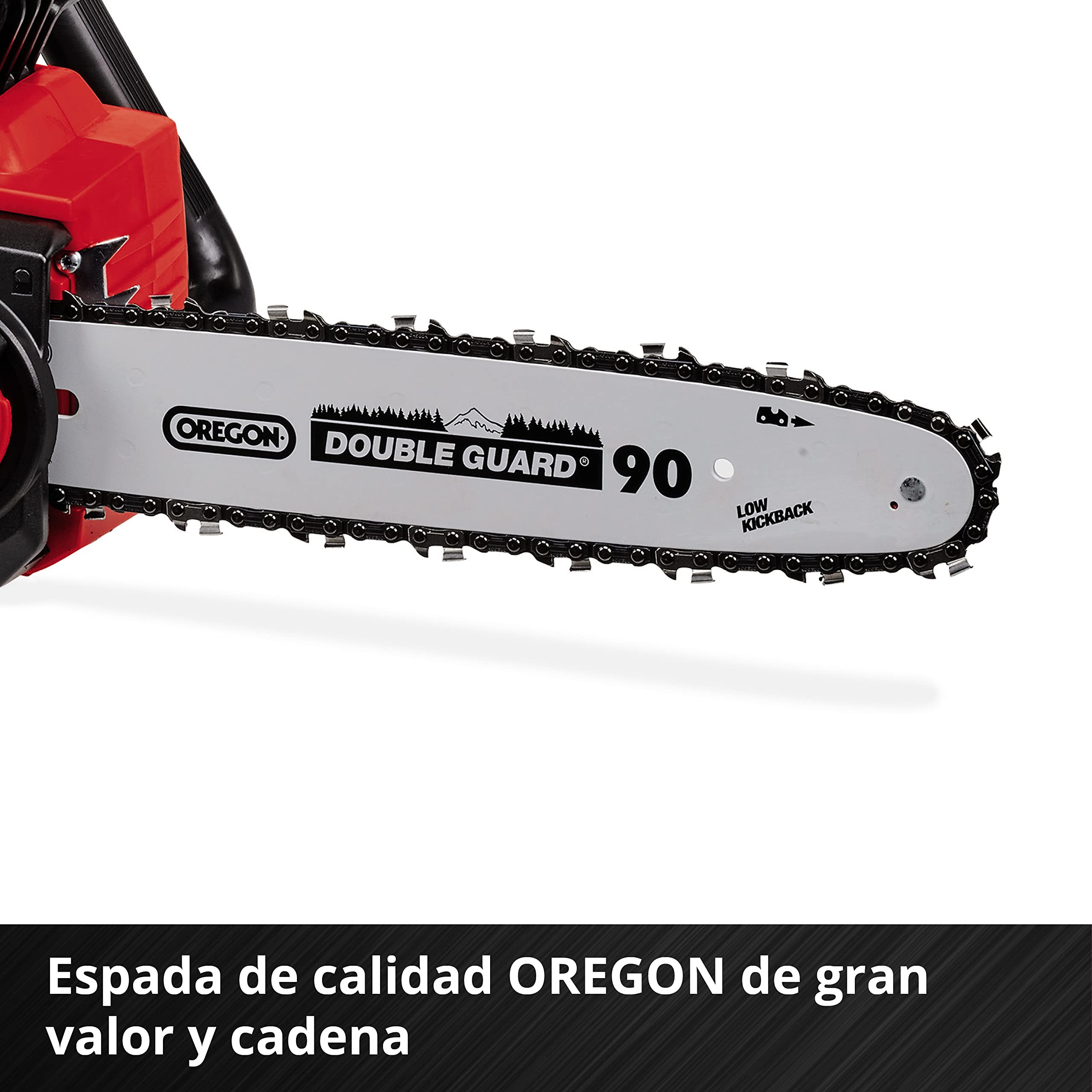 Einhell Motosierra con batería FORTEXXA 18/30 Power X-Change (iones de Li, 18 V, motor eléct. sin escobillas, espada de 30 cm, max. 4300 rpm, sin batería ni cargador)