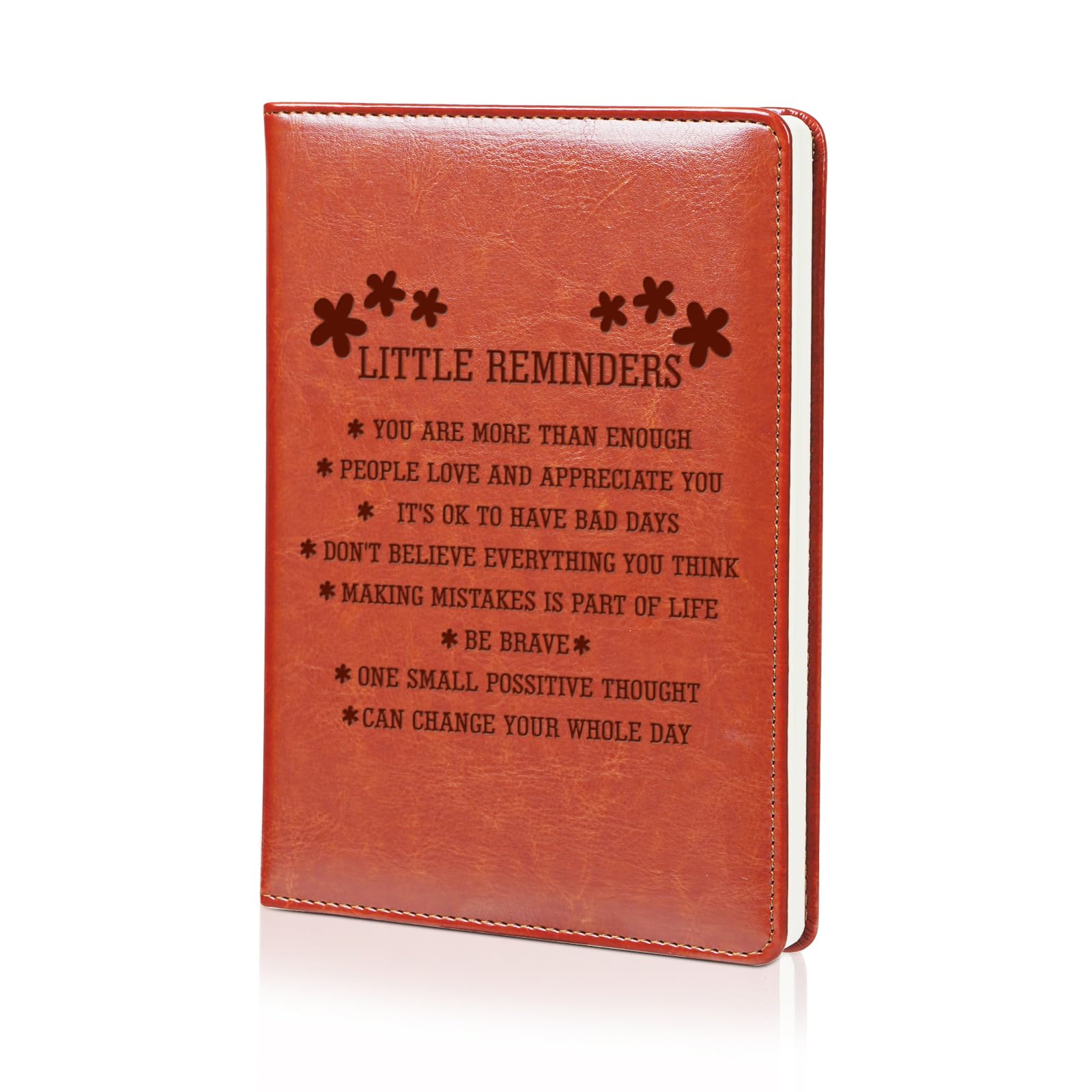Cuaderno de pequeños recordatorios LBWCER y diario motivacional de tapa dura de alta calidad