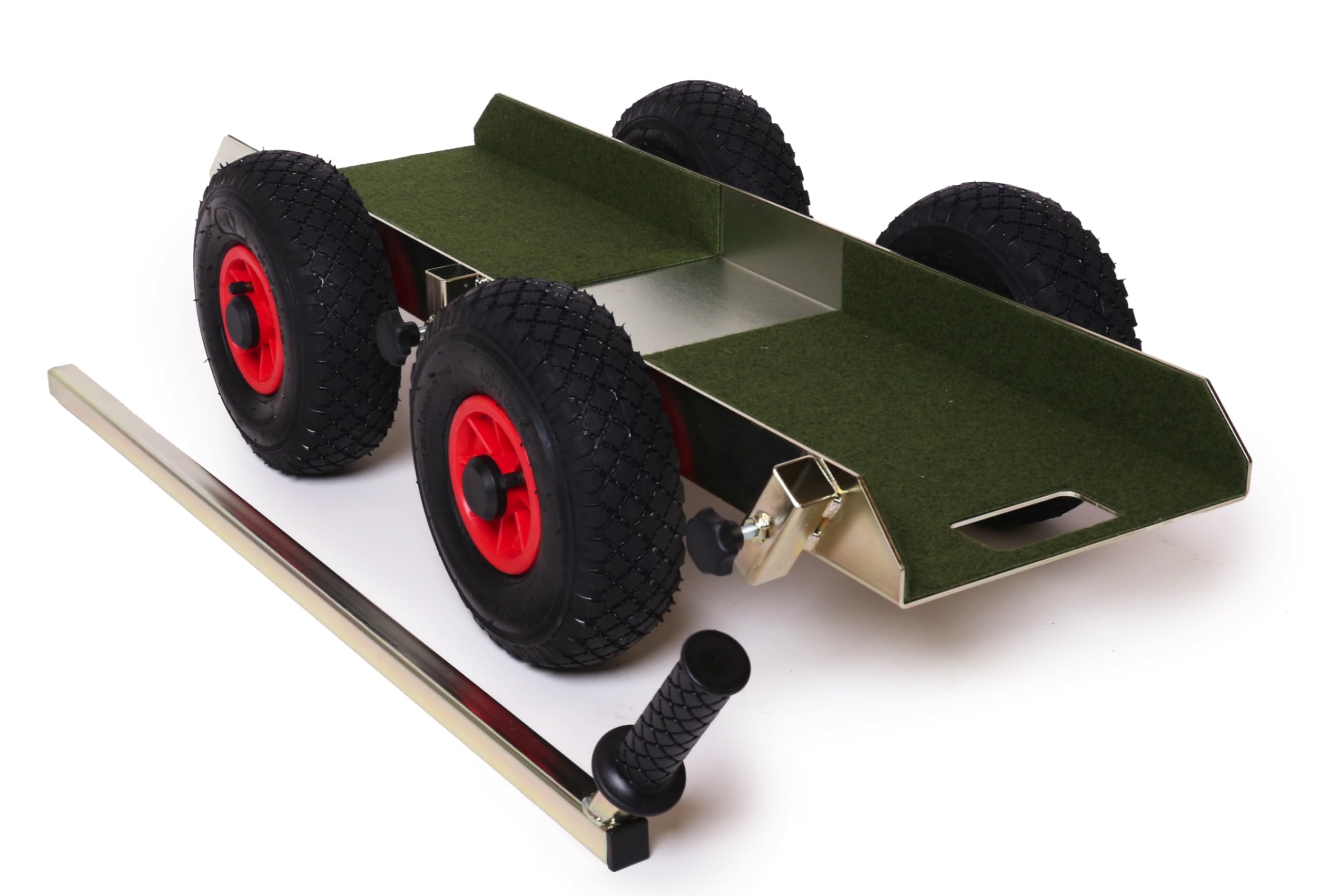 TS 250 Air Tandem - Carrello per il trasporto in vetro, portata fino a 250 kg, carrello per il trasporto, per lastre di vetro, lastre di legno o lastre di pietra, carrello