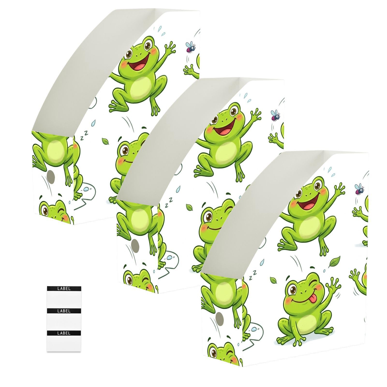 Organiseur de dossiers blanc grenouille sans outils