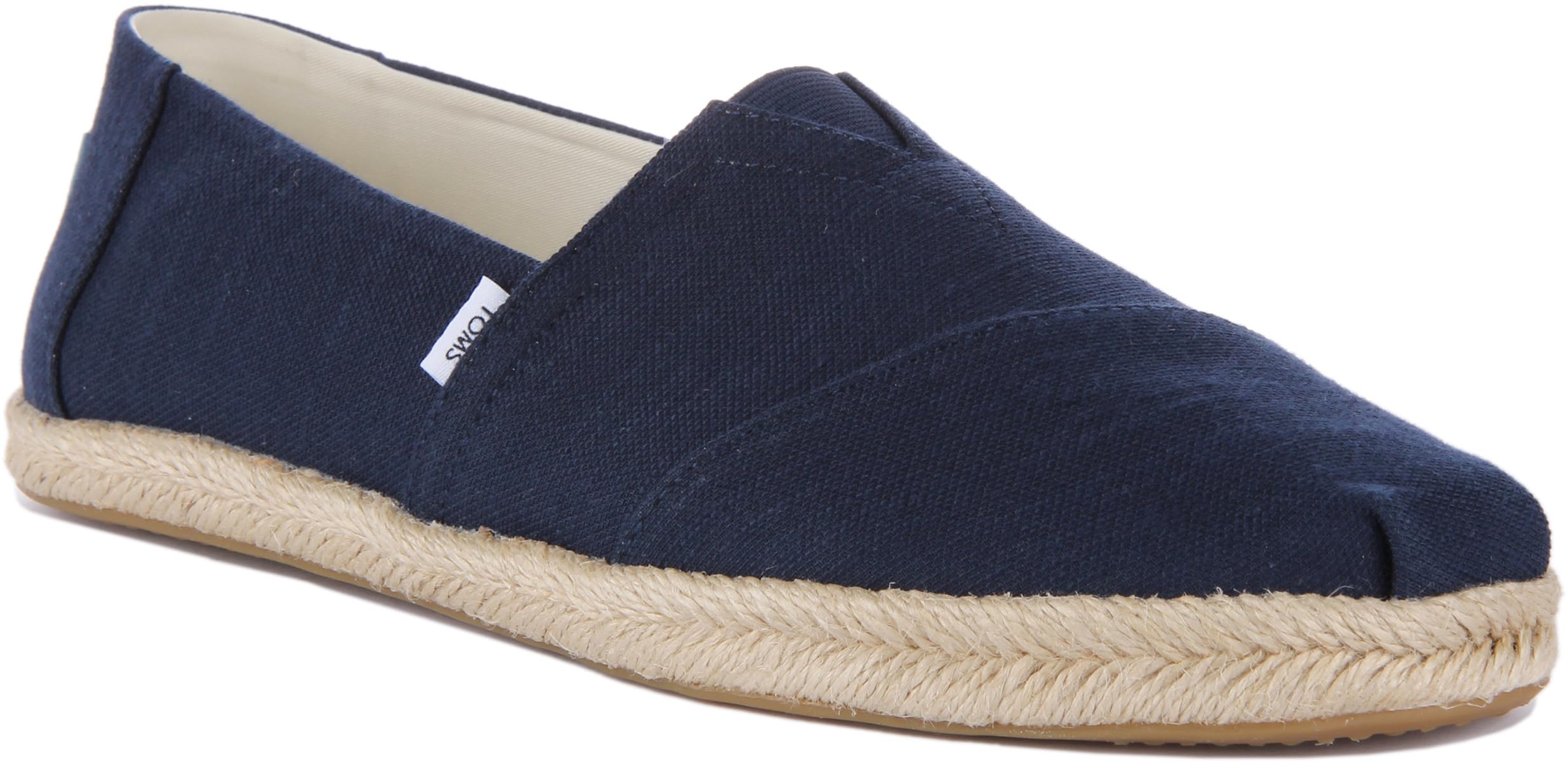 Toms Men's Alpargata Rope Classic Loafer Flat, Navy, 12