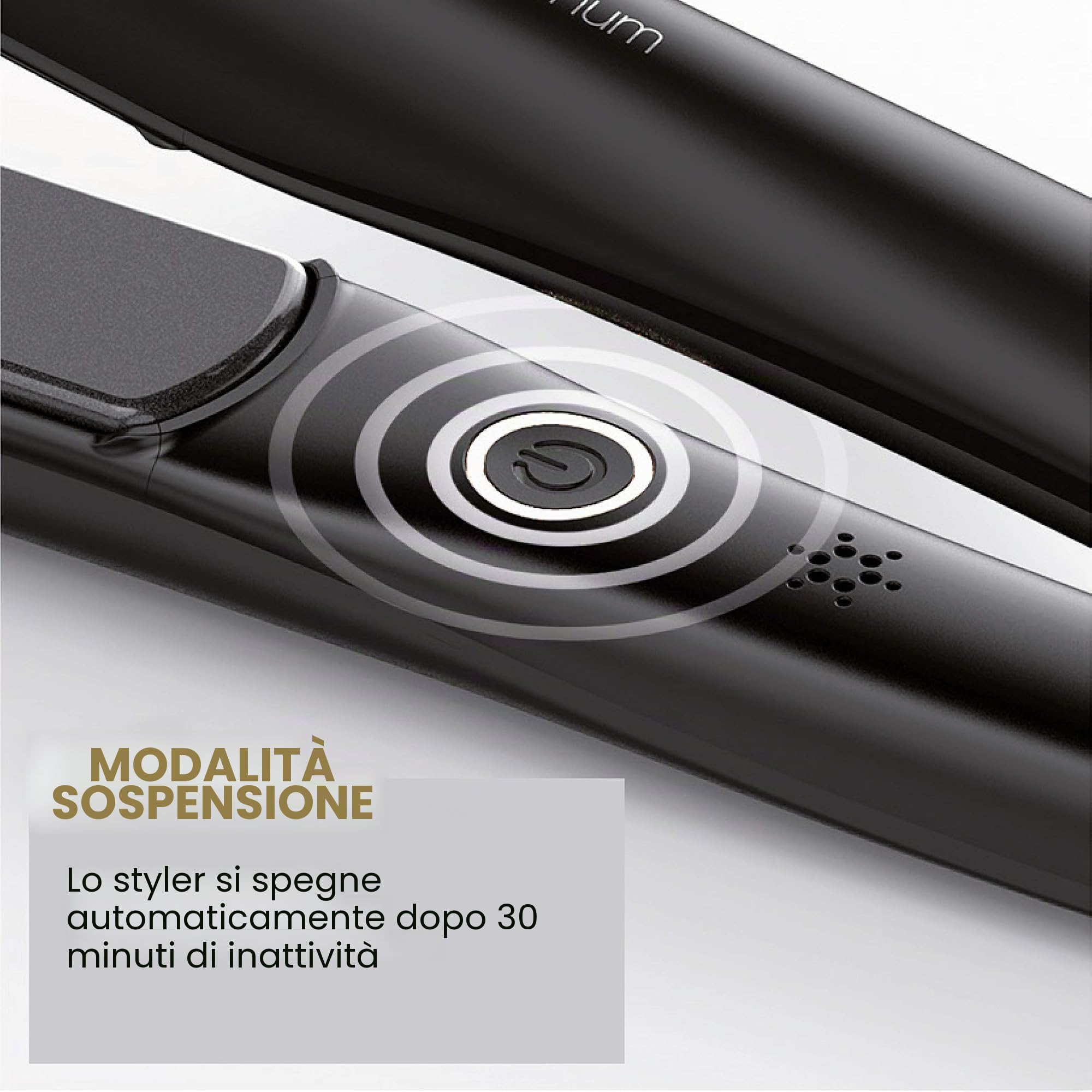 ghd Platinum - Piastra per capelli con Tecnologia Tri-Zone, Nero