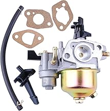 Poweka Replacement Carburetor Compatible with Honda GX110 GX120 110 120 4HP Gx140 Gx160 Gx168 Gx200 5.5HP 6.5HP - Replaces 16100-ZH8-W61 - Carb for Petrol Engine
