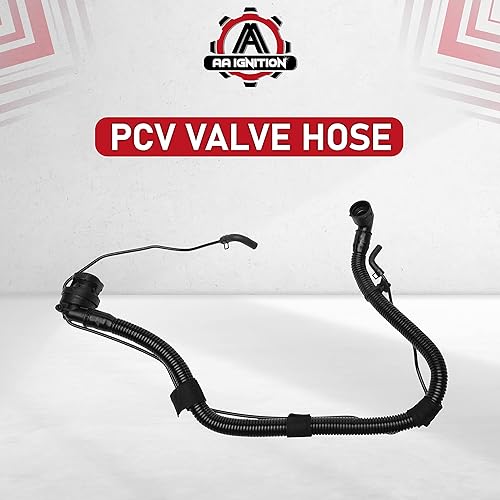 Miniatura 6 de Tubo de válvula PCV  Compatible con motor Buick y Chevy Vehicles 1.4L  Encore, Cruze, Sonic, Trax  Reemplaza 25193343, 46829, 55568267  Tubo de