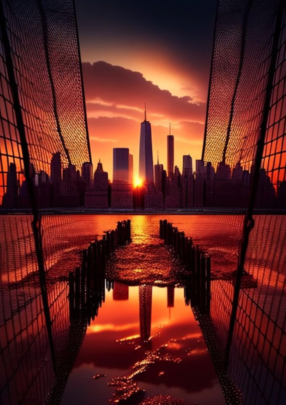1000 Pieces Puzzles for Adults - Amazing Sunset Challenging Gift for Puzzle Lovers, Fun Time with Friends, Displayable Wall Decor