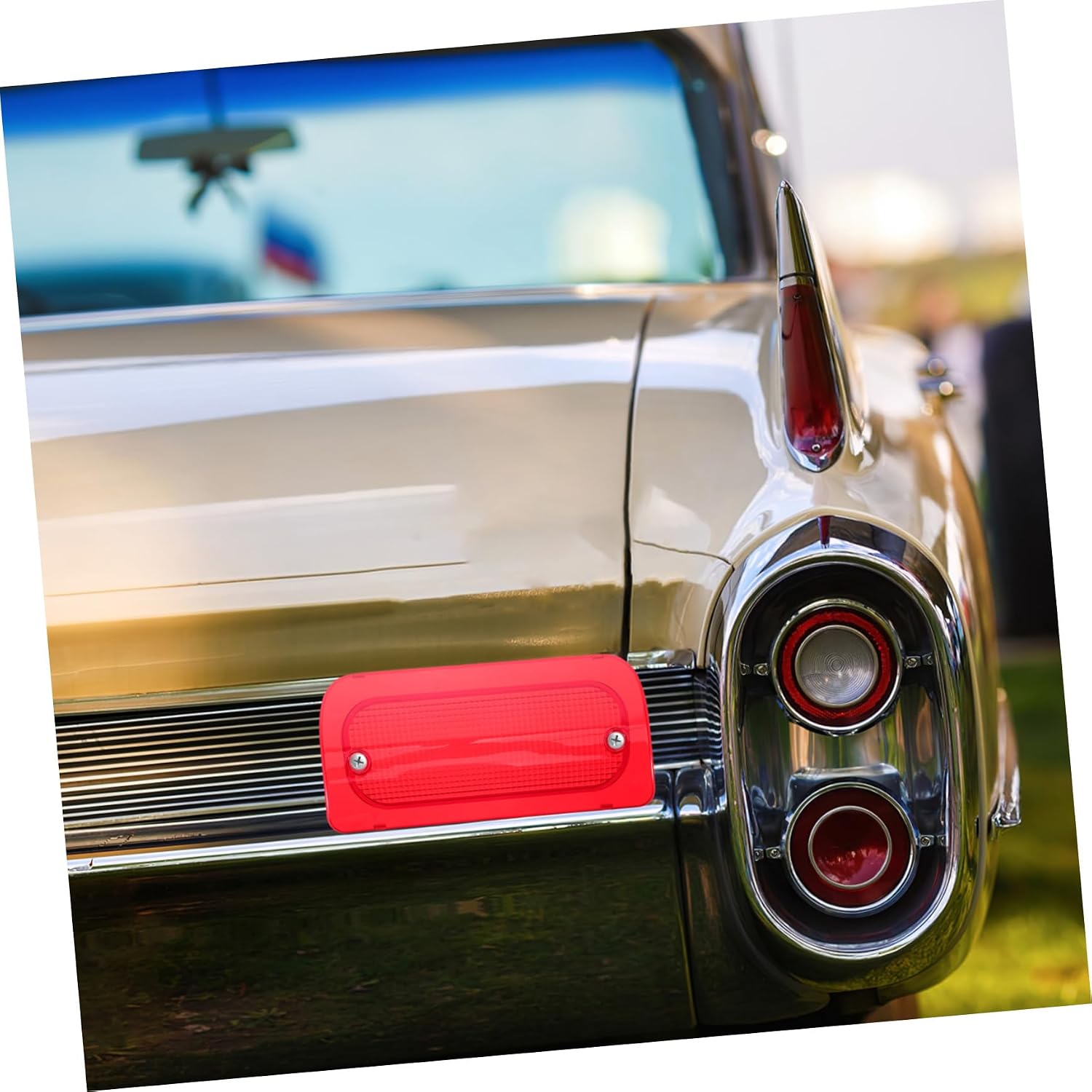 Brake Light Cover for Third Brake Light Lens Compatible Models Protective Decorative Design for Enhanced Vehicle Safety