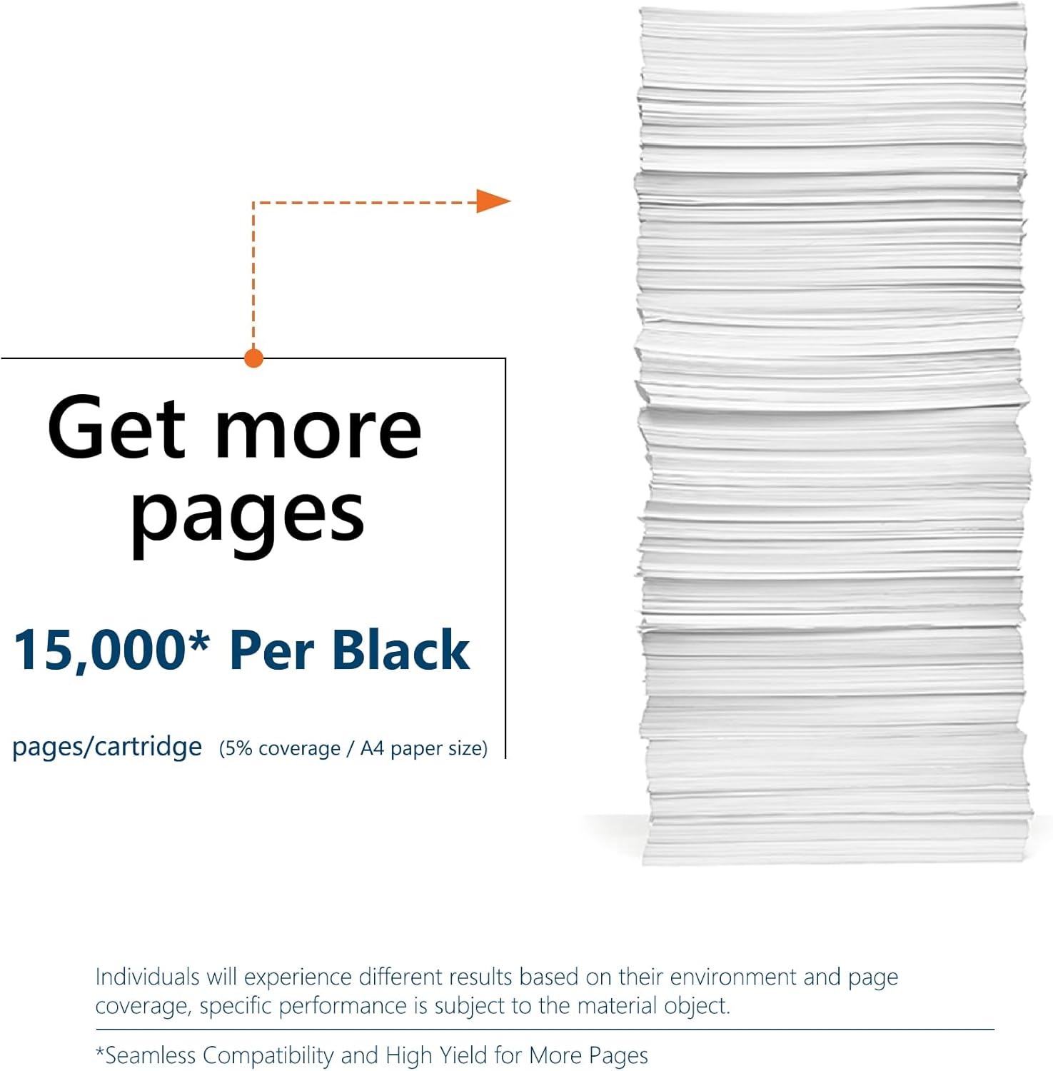 38A Black Toner Cartridge Q1338A with Chip (1-Pack) Replacement for HP 38A Q1338A Black Toner Cartridge Works with Laser 4200 4200n 4200tn 4200dtn 4200dtns 4200L 4200Ln 4200Lvn Printer (15,000 Pages)