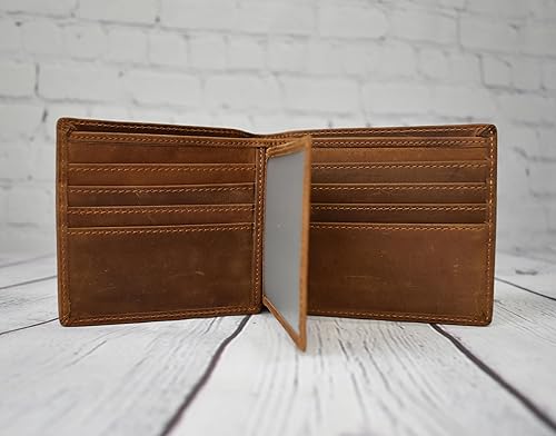 Miniatura 4 de Personalized Wallet for Men, Custom Wallets for Men, Birthday Gifts for Men, Name Monogram Wallet for Men, Son, Grandpa, and Boyfriend, Wedding,