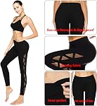 romansong High Waist Yoga Pants with Pockets, Tummy Control, 4 Way Stretch Workout Running Leggings