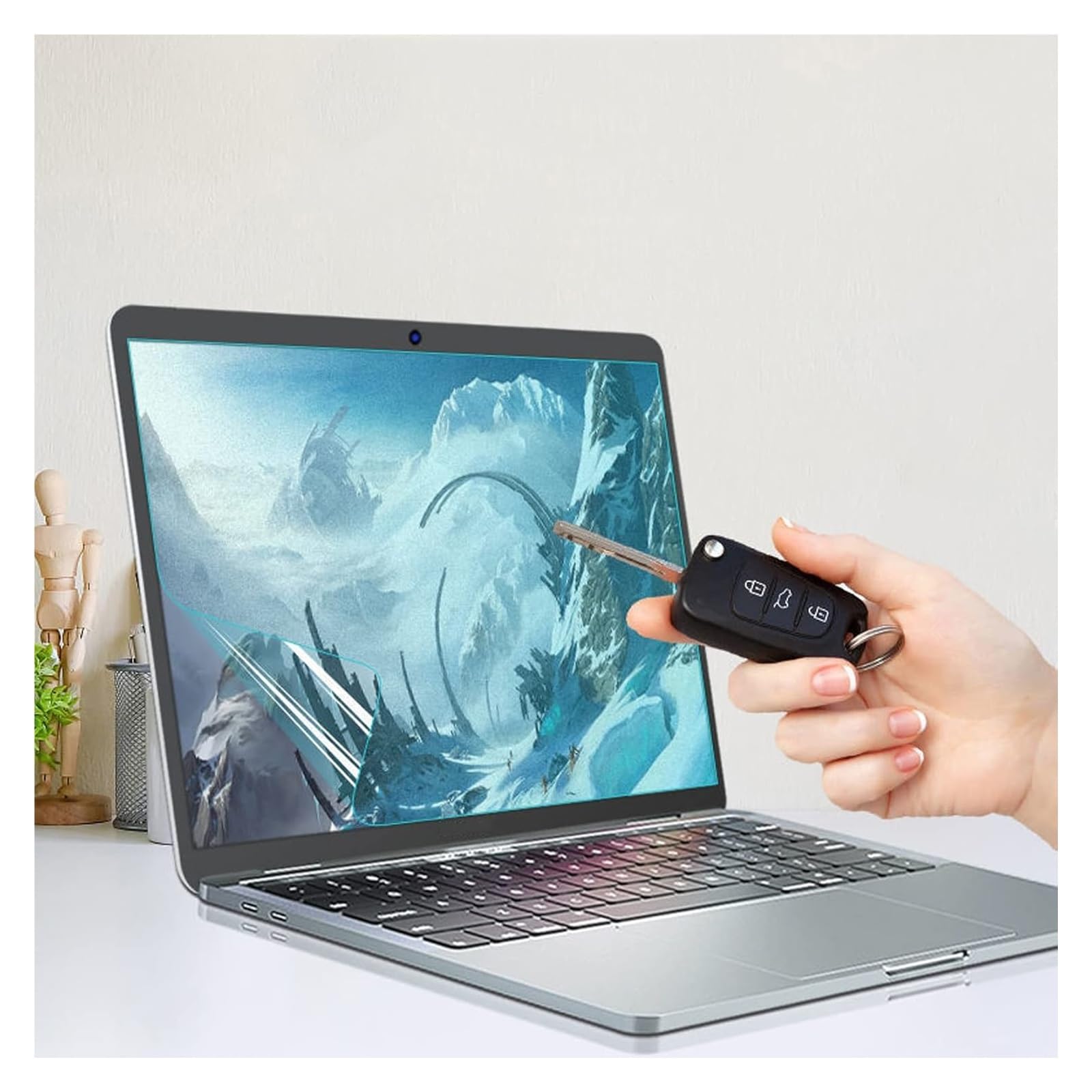 Matte Displayschutzfolien für Laptops, Mattglänzender Schoßbildschirm oder 15,6/17,3 Zoll(15.6 inch)