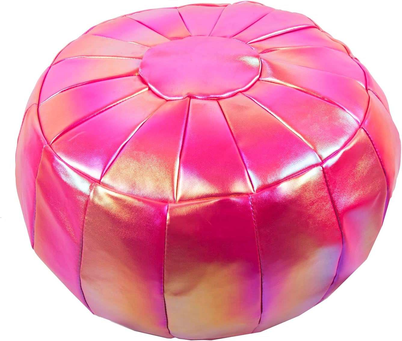 maxer 【2 Size Unstuffed Pouf Cover, Ottoman, Bean Bag Chair