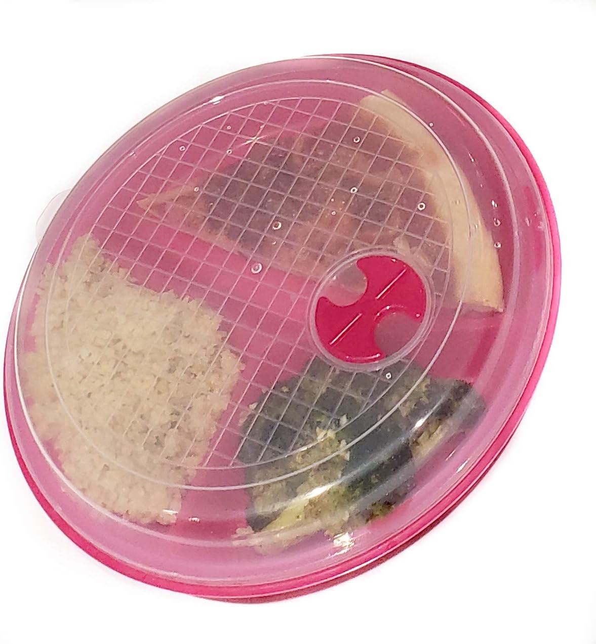 Dependable Industries inc. Essentials 2-Pack Microwave Lunch Plates with Lids – 3-Section BPA-Free Plastic – Vented, Dishwasher Safe – Meal Prep, Office, School Use – Assorted Colors - Image 5