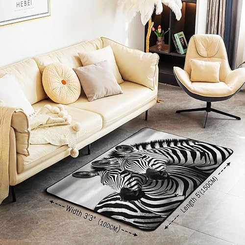 Miniatura 10 de Alfombra de hockey sobre hielo de 5 x 7 pies para sala de estar, dormitorio, decoración de dormitorio, esponjosa, suave, para deportes, hockey,