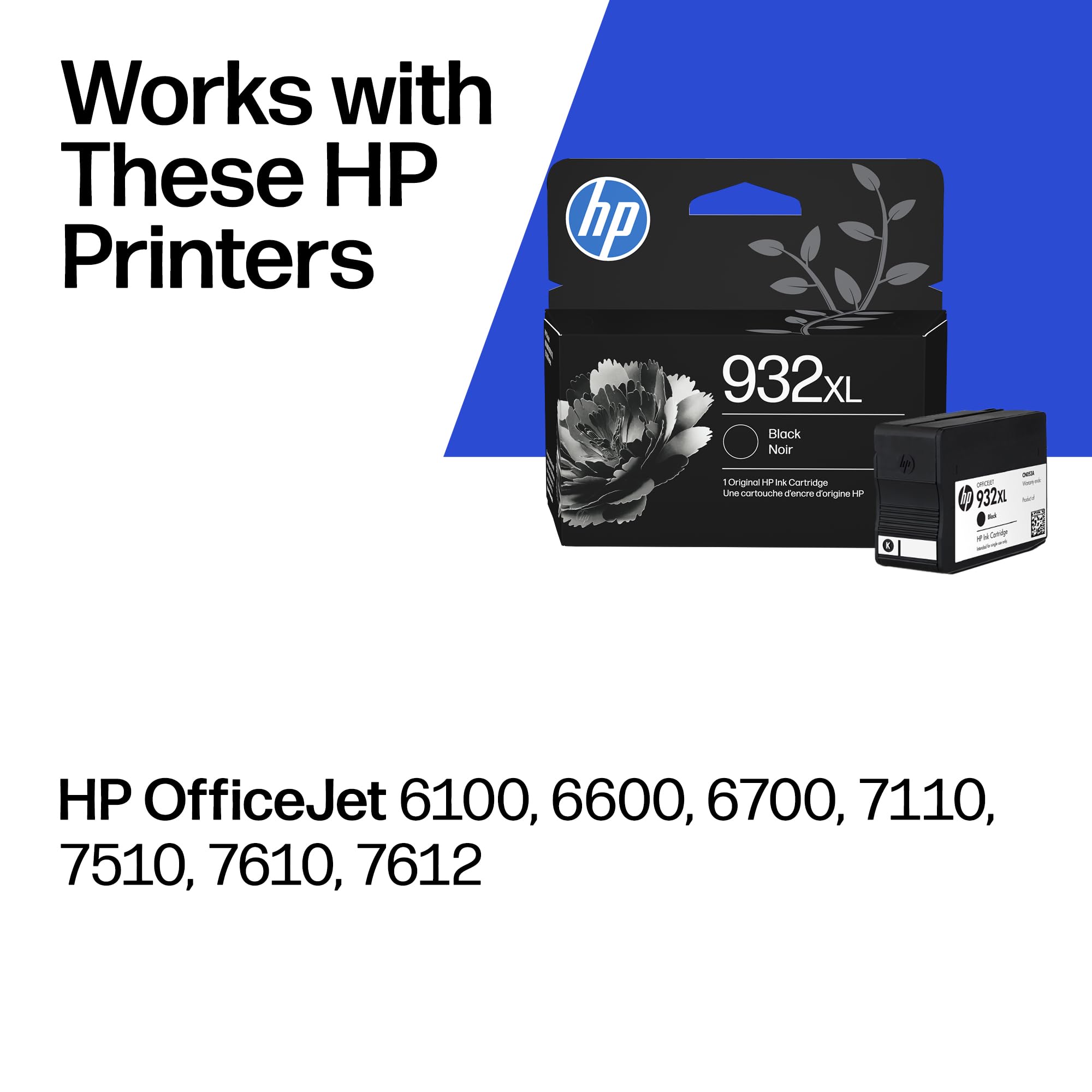 Hewlett-Packard - HP 932XL Ink Cartridge, 1000 Pages Yield-Black