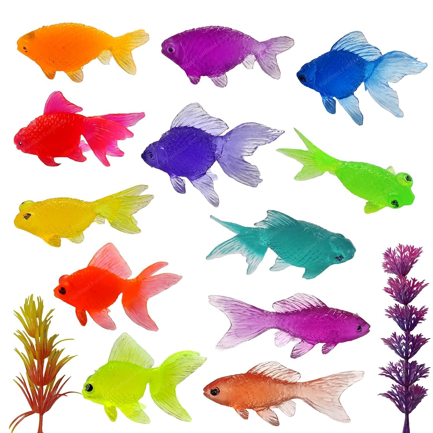 HINATI Little Cute Fish Toys – Pack of 12 Pcs Aquatic Sea Animal Toy for Kids, Sea Marine Animal Figure Playing Set for Kids, Sea Creatures Action Toys for 3+ Years Old Kids, Boys, Girls (B0D89ZJH7X) Amazon Price History, Amazon Price Tracker
